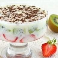 Рецепт Фруктов в зефирном креме