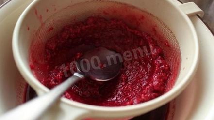 Рецепт малинового зефира из малины