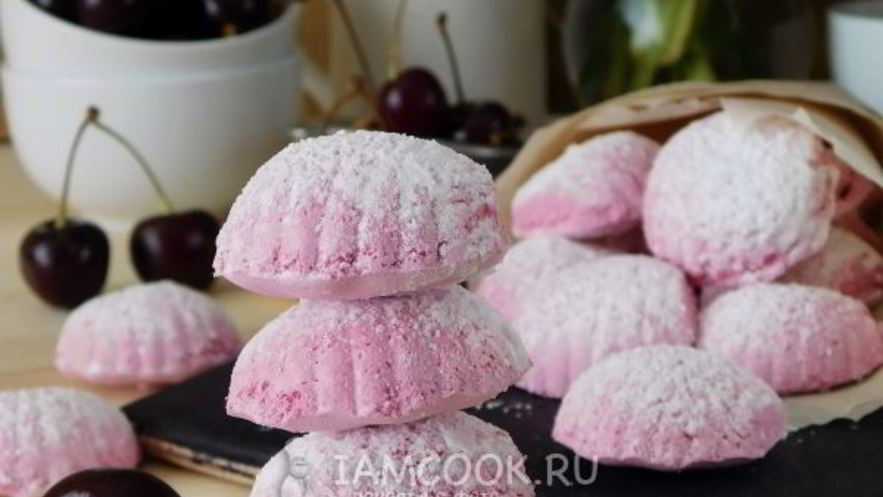 Рецепт вишневого зефира на агар-агаре