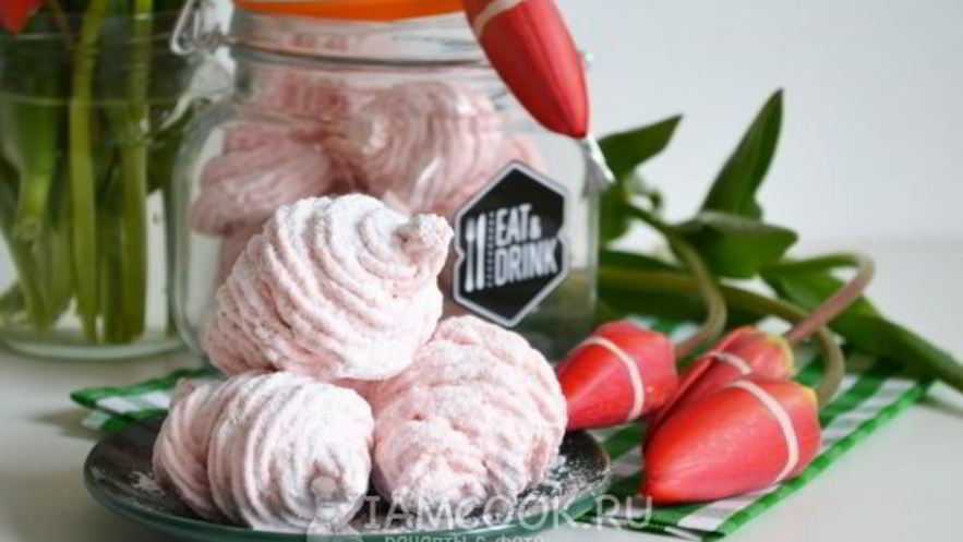 Рецепт зефира на желатине