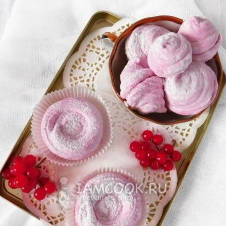 Рецепт Зефира с калиной