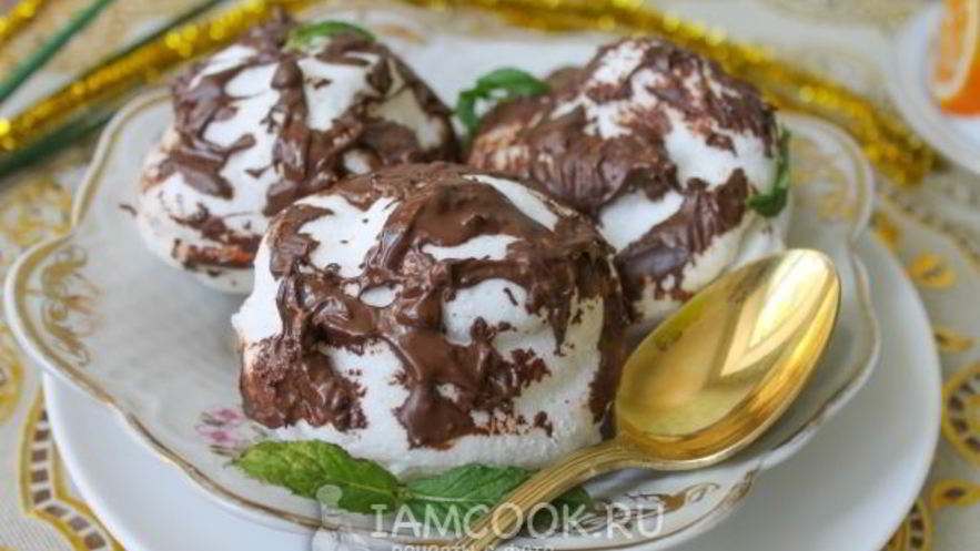 Рецепт зефира в шоколаде