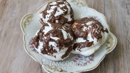 Рецепт зефира в шоколаде