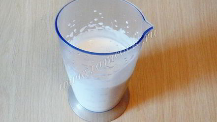 Рецепт зефирного крема