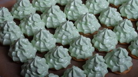 Рецепт зефирных елочек