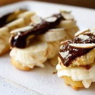 Рецепт Жаренных бананов в карамели