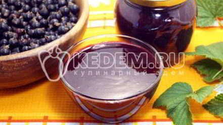 Рецепт желе из черной смородины