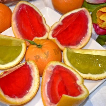 Рецепт Желе в апельсине