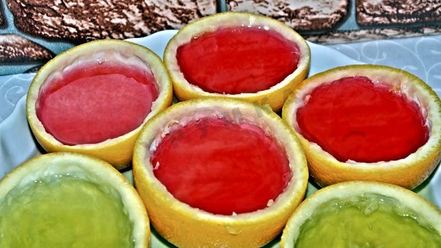 Рецепт желе в апельсине