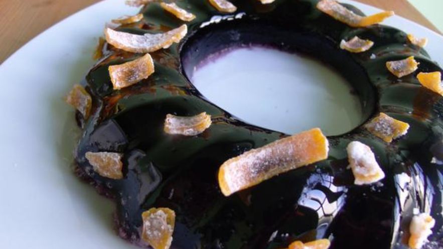 Рецепт желе винного