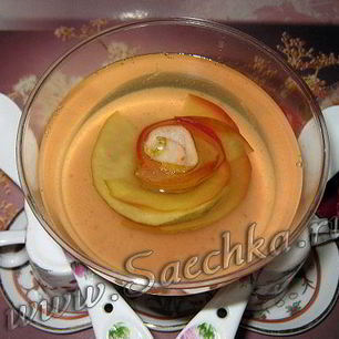 Рецепт Желе Зимние розочки