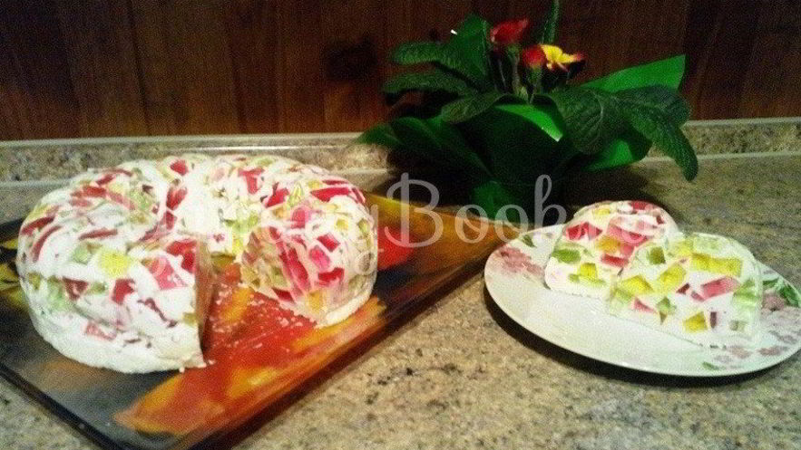 Рецепт желейного десерта осколки счастья