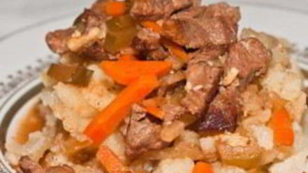 Рецепт азу из говядины с картофелем