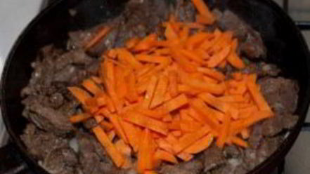 Рецепт азу из говядины с картофелем