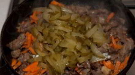 Рецепт азу из говядины с картофелем