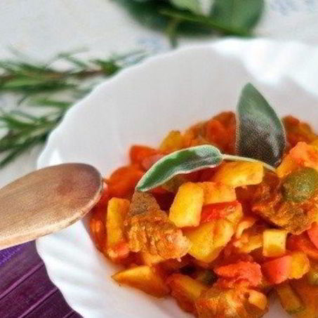 Рецепт Азу из говядины с огурцами