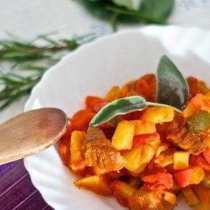 Рецепт Азу из говядины с огурцами