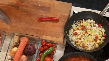 Рецепт азу из говядины с соленой черемшой