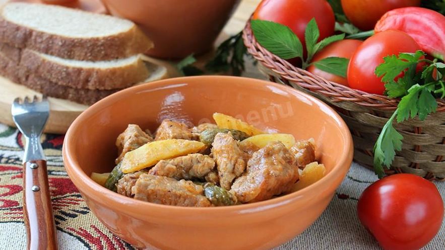 Рецепт азу из говядины в мультиварке