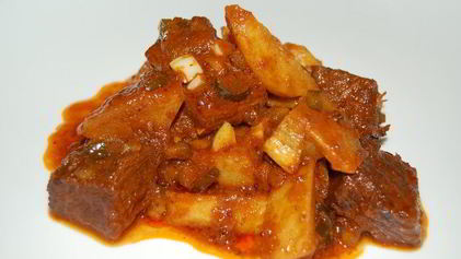 Рецепт Азу из говядины