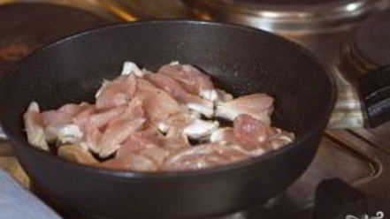 Рецепт азу из индейки на сковороде