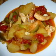 Рецепт Азу из индейки в духовке