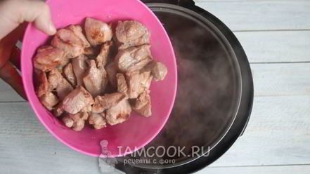 Рецепт азу из индейки в мультиварке