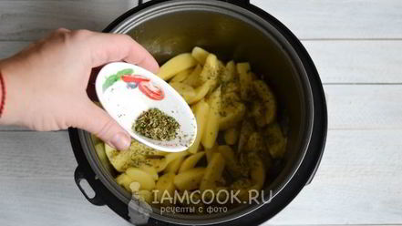 Рецепт азу из индейки в мультиварке