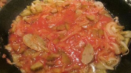 Рецепт азу из кальмаров