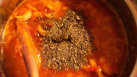 Рецепт азу из креветок с тофу и пикантным гарниром