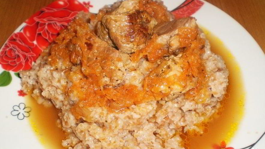 Рецепт азу из свинины с подливкой