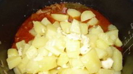 Рецепт азу из свинины в мультиварке