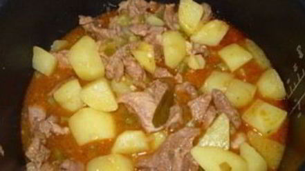 Рецепт азу из свинины в мультиварке