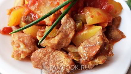 Рецепт азу по-татарски в горшочках