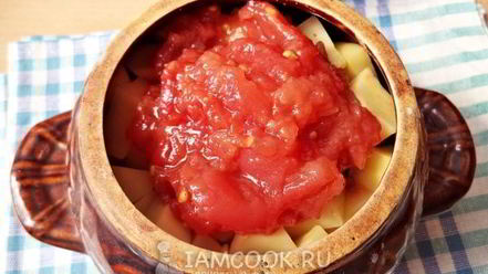 Рецепт азу по-татарски в горшочках