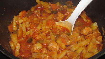 Рецепт азу по-татарски в мультиварке