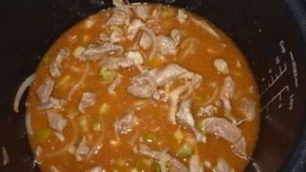 Рецепт азу с картошкой в мультиварке