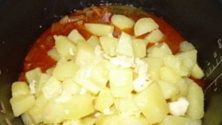 Рецепт азу с картошкой в мультиварке