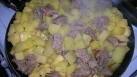 Рецепт азу с картошкой