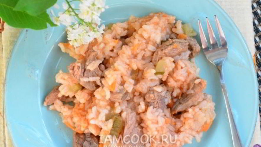 Рецепт азу с рисом