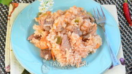 Рецепт азу с рисом