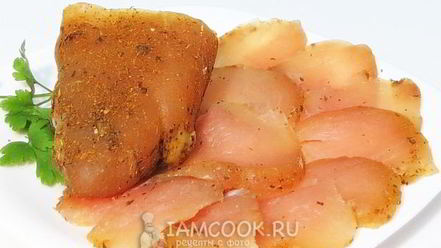 Рецепт бастурмы из куриной грудки