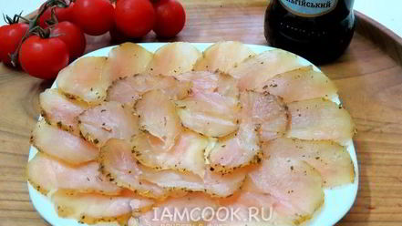 Рецепт бастурмы из куриной грудки