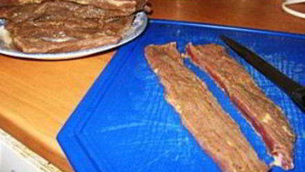 Рецепт бастурмы из свинины в духовке