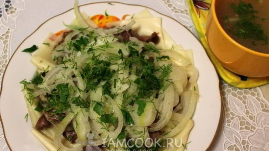 Рецепт бешбармака из баранины