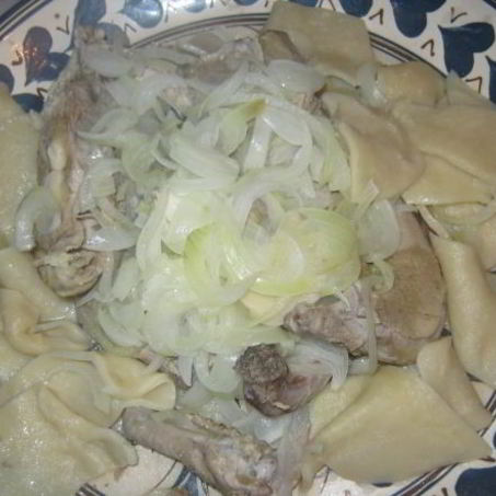 Рецепт Бешбармака из гуся