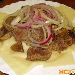 Рецепт Бешбармака из конины