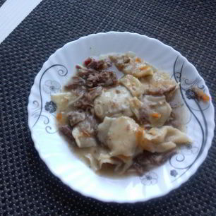 Рецепт Бешбармака из мяса