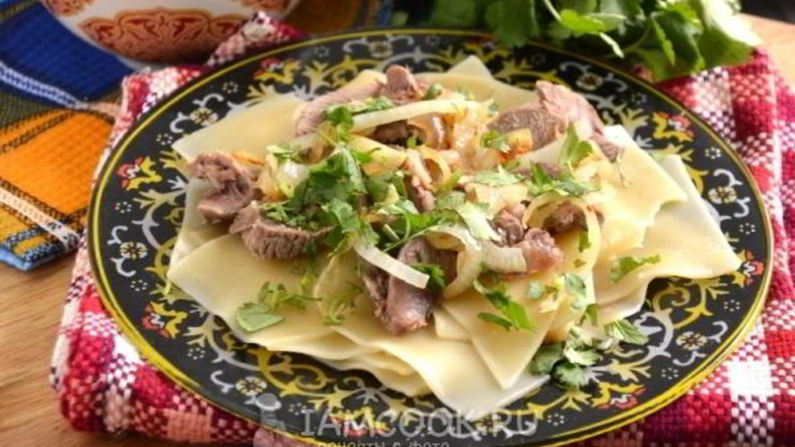 Рецепт бешбармака по-казахски