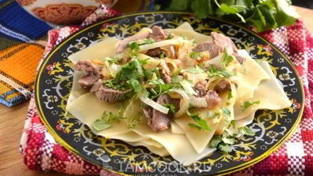 Рецепт бешбармака по-казахски